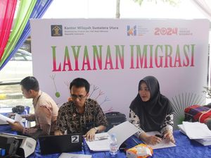Imigrasi Medan Layani Pembuatan Paspor saat Acara Peringatan Hari Kekayaan Intelektual