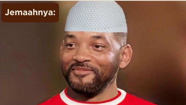 Meme Jemaah Salat Jumat Berbahagia Timnas ke Semifinal Piala Asia U-23