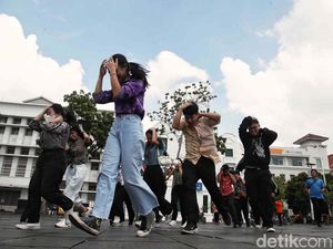 Pelajar Ikuti Simulasi Kesiapsiagaan Bencana di Kota Tua