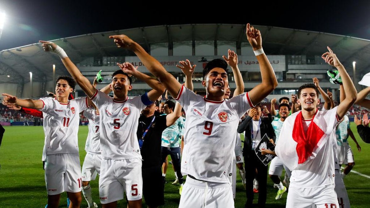 Daftar semifinalis Piala Asia U-23 2024. (Foto: Getty Images/Zhizhao Wu)