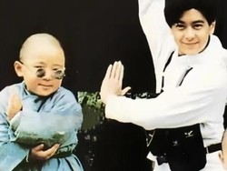 Jimmy Lin Reka Ulang Foto Lama dengan Boboho, Netizen Puji Wajahnya Awet Muda