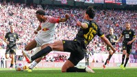 6. Lois Openda - RB Leipzig. 48 poin hasil dari 24 gol dengan koefisien x2. Foto: dpa/picture alliance via Getty I/picture alliance