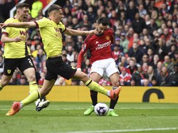 MU Vs Burnley Masih Tanpa Gol