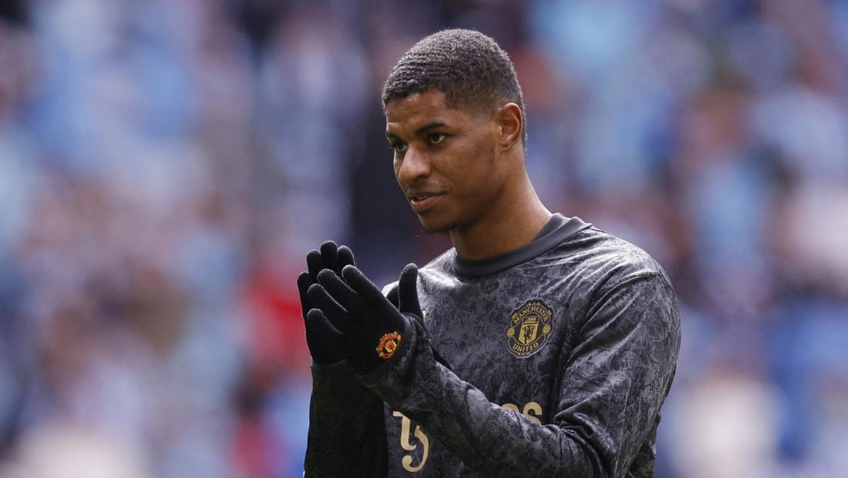 Marcus Rashford tidak masuk ke skuad bayangan timnas Inggris untuk Euro 2024 (Foto: Action Images via Reuters/Andrew Couldridge)