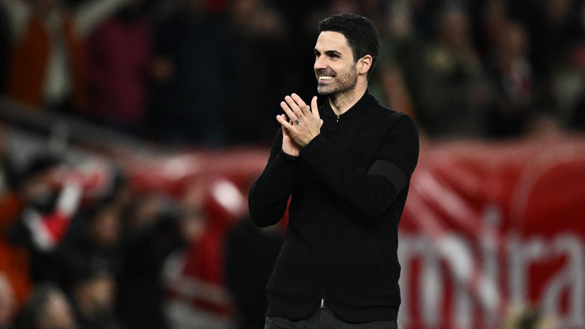 Mikel Arteta yakin pemain Arsenal tidak akan terpengaruh jadwal padat (REUTERS/Dylan Martinez)
