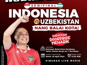 Pemkot Surabaya Minta Izin Hak Siar Nobar Semifinal Piala Asia U-23 ke MNC Pemkot Surabaya Minta Izin Hak Siar Nobar Semifinal Piala Asia U-23 ke MNC