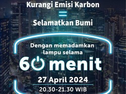 Pemadaman Lampu 60 Menit di Jakarta Malam Ini, Simak Daftar Lokasinya