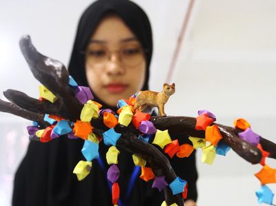 Puluhan Karya Seni 3D dan 2D Dipamerkan di Malang