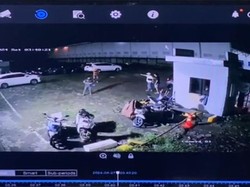 Ngeri! Detik-detik Penembakan Jukir Hotel Braga Sokaraja Terekam CCTV