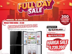 Beli Kulkas di Transmart Full Day Sale Diskon Rp 3 Juta