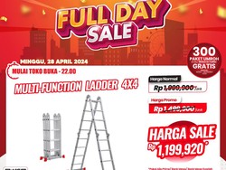 Lagi Cari Tangga? Langsung ke Transmart Full Day Sale, Diskon Rp 700 Ribu