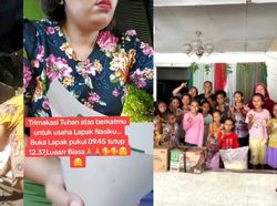 Ani Soka Penjual Nasi Viral dan Makanan Disajikan di Atas Kursi