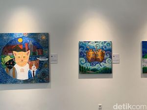 Potret Lukisan Hasil Karya Para Seniman Teman Tuli di Voices of Colours Potret Lukisan Hasil Karya Para Seniman Teman Tuli di Voices of Colours