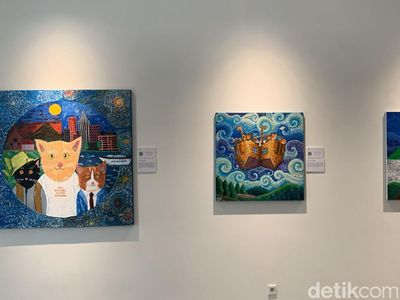 Potret Lukisan Hasil Karya Para Seniman Teman Tuli di Voices of Colours