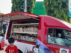 Perpustakaan Keliling di CFD, Jadi Upaya Pemkab Klaten Genjot Literasi