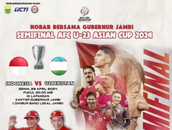 Pemprov Jambi Gelar Nobar AFC U-23 Indonesia Vs Uzbekistan