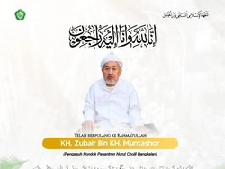 Sosok KH Zubair Muntashor, Cicit KH Syaikhona Kholil Bangkalan yang Wafat