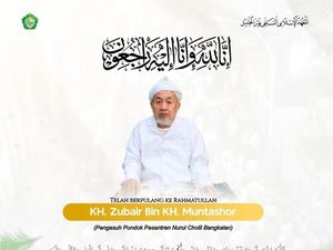 Sosok KH Zubair Muntashor, Cicit KH Syaikhona Kholil Bangkalan yang Wafat Sosok KH Zubair Muntashor, Cicit KH Syaikhona Kholil Bangkalan yang Wafat