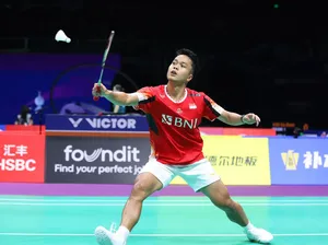 Ginting Sudah Pelajari Permainan Tunggal Putra Thailand