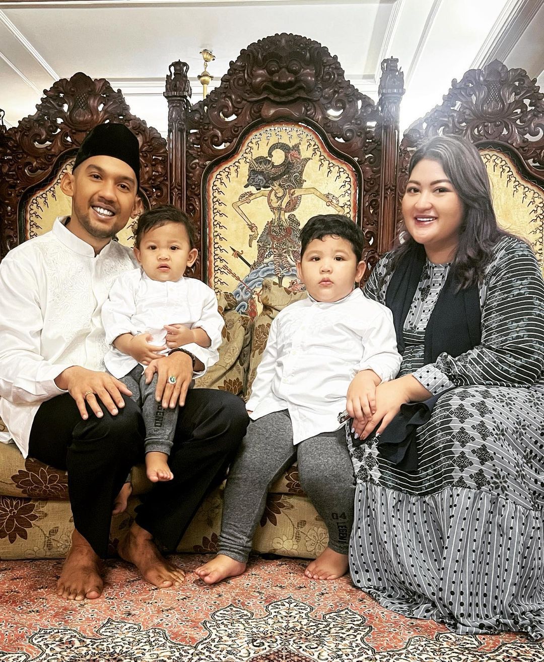 Danvy Rukmana, putri Annisa Trihapsari dan Ari Sigit