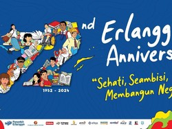 HUT Ke-72 Penerbit Erlangga Usung Tema Sehati, Seambisi, Membangun Negeri