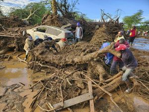 Bendungan Jebol Dipicu Banjir di Kenya Tewaskan 42 Orang