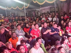 Herman Deru Gelar Nobar Timnas di Taman Kenten, Prediksi Indonesia Unggul