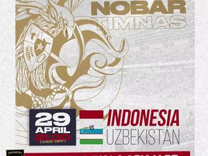 Aneka Jadwal Nobar Indonesia Vs Uzbekistan yang Digelar Pemda