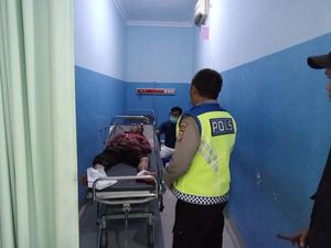 Adu Jangkrik, Mantan Kades Medana Lombok Utara Patah Tulang