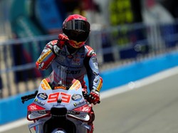 Mulai Paham dengan Motornya, Marquez Start dari Posisi 13 Finish di Podium