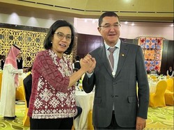 Bertemu Menkeu Uzbekistan, Sri Mulyani Bilang Tim Garuda Indonesia Akan Menang!