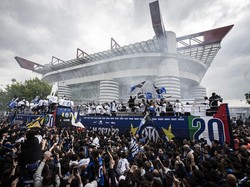 Ini menjadi gelar ke-20 Inter Milan sepanjang sejarah. Marco Ottico/LaPresse via AP.