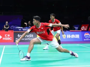 Thomas Cup 2024: Bagas/Fikri Menang, Indonesia Vs India 1-1