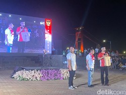 Euforia Nobar Indonesia Vs Uzbekistan di BKB, Ada yang Rela Tukar Jam Kerja