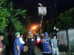 Pemkot Palembang Perbaiki 430 Titik Lampu Jalan di Kalidoni
