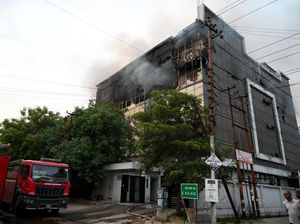 Pabrik Jaket Kulit di India Terbakar, Begini Kondisinya