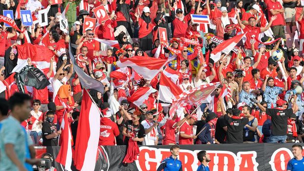 Suporter Timnas Indonesia vs Uzbekistan. Dok AFC
