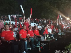 Kapolda Metro Gabung Nobar Timnas U-23 di Lapangan Banteng Jakpus