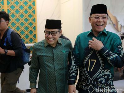 Tawa Lepas Plt Ketum PPP Mardiono dan Cak Imin