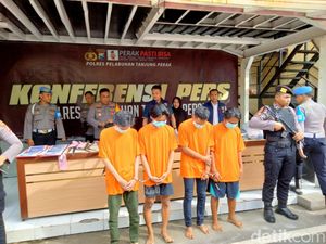 6 Pelaku Tawuran Antargangster yang Tewaskan Remaja di Surabaya Ditangkap