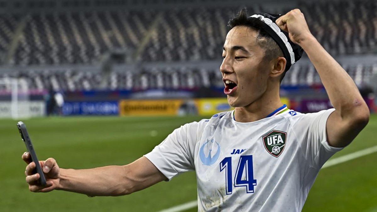 Uzbekistan berharap doa fans layar kaca. (Foto: NurPhoto via Getty Images/NurPhoto)