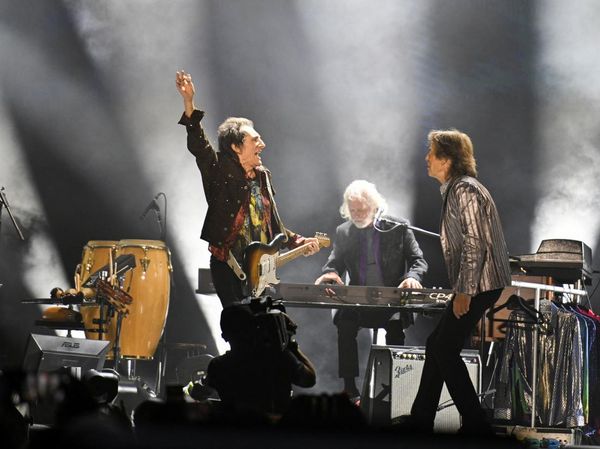 Aksi Panggung The Rolling Stones di Houston AS