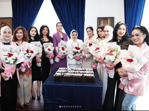 7 Potret Annisa Pohan Kumpul Geng Sosialita, Ada KD - Liliana Tanoesoedibjo