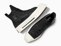 Converse Rilis Sneakers Chuck De Luxe Edisi Terbatas, Berhias Kristal Swarovksi