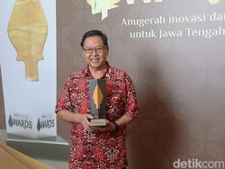 Martono Raih detikjateng-jogja Awards: Semoga Terus Memotivasi Saya