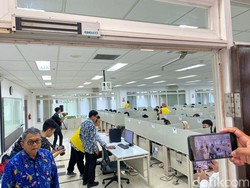 UTBK 2024 di UI Depok Ditinjau Dirjen Diktiristek & Ketua Umum SNPMB