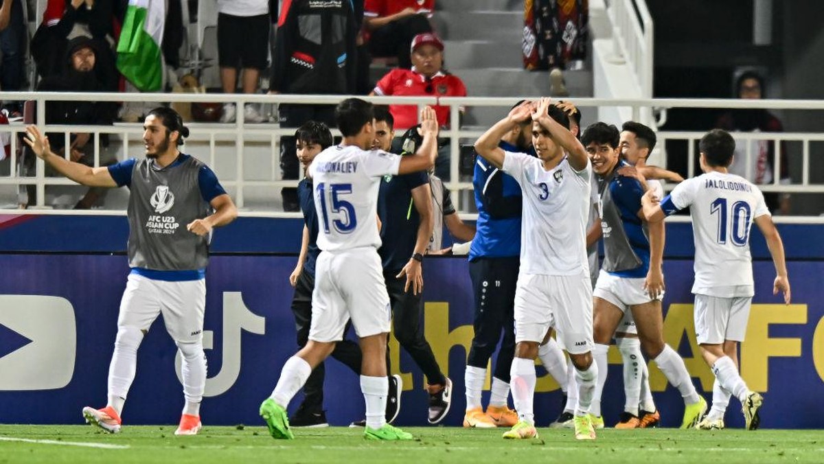 Timnas Uzbekistan memang langganan ke final Piala Asia U-23 2024  (NurPhoto via Getty Images/NurPhoto)