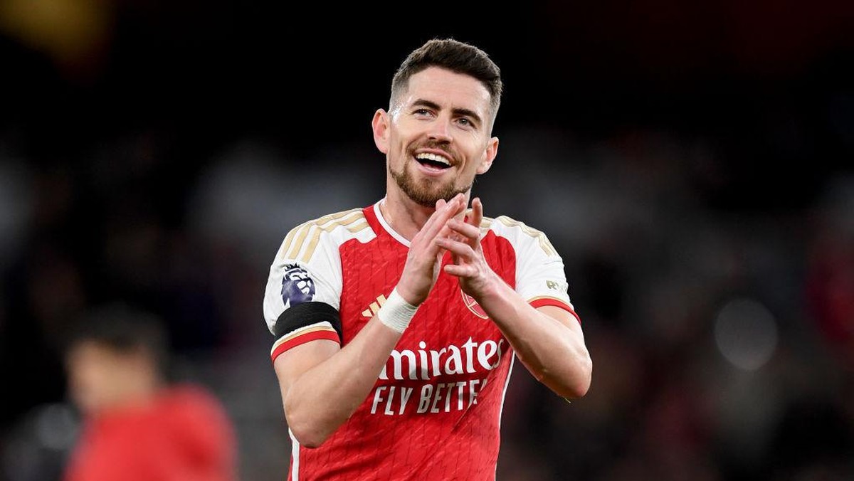 Jorginho. Foto: Arsenal FC via Getty Images/David Price