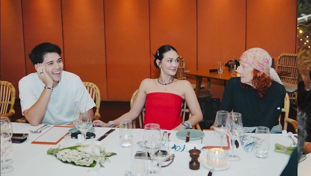 Luna Maya rayakan ulang tahun Maxime Bouttier
