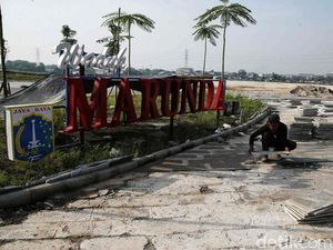 Melihat Progres Pembangunan Waduk Marunda